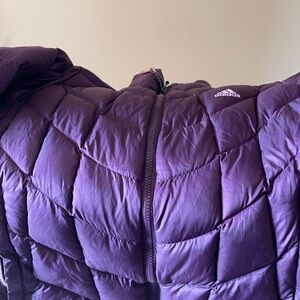 adidas Purple Bomber Jacket